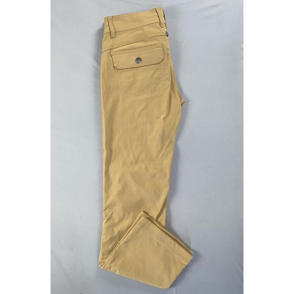 Prana Women's Stretch Nylon Halle Tech Hiking Pants. Beige, Size 6. EUC! - Picture 2 of 9